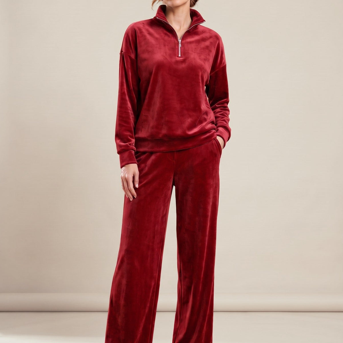 Micheline Set in red