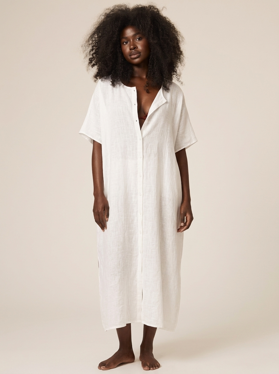 Robe Iris portee