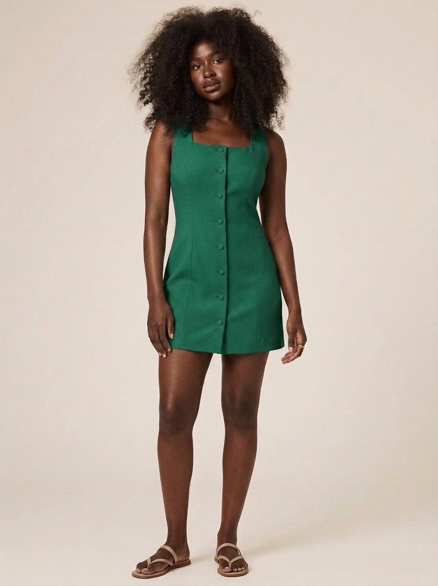 Robe Apolline Vert emeraude