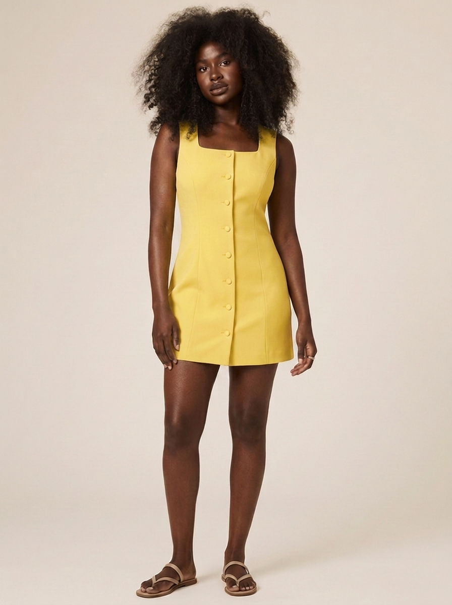 Robe Apolline Jaune