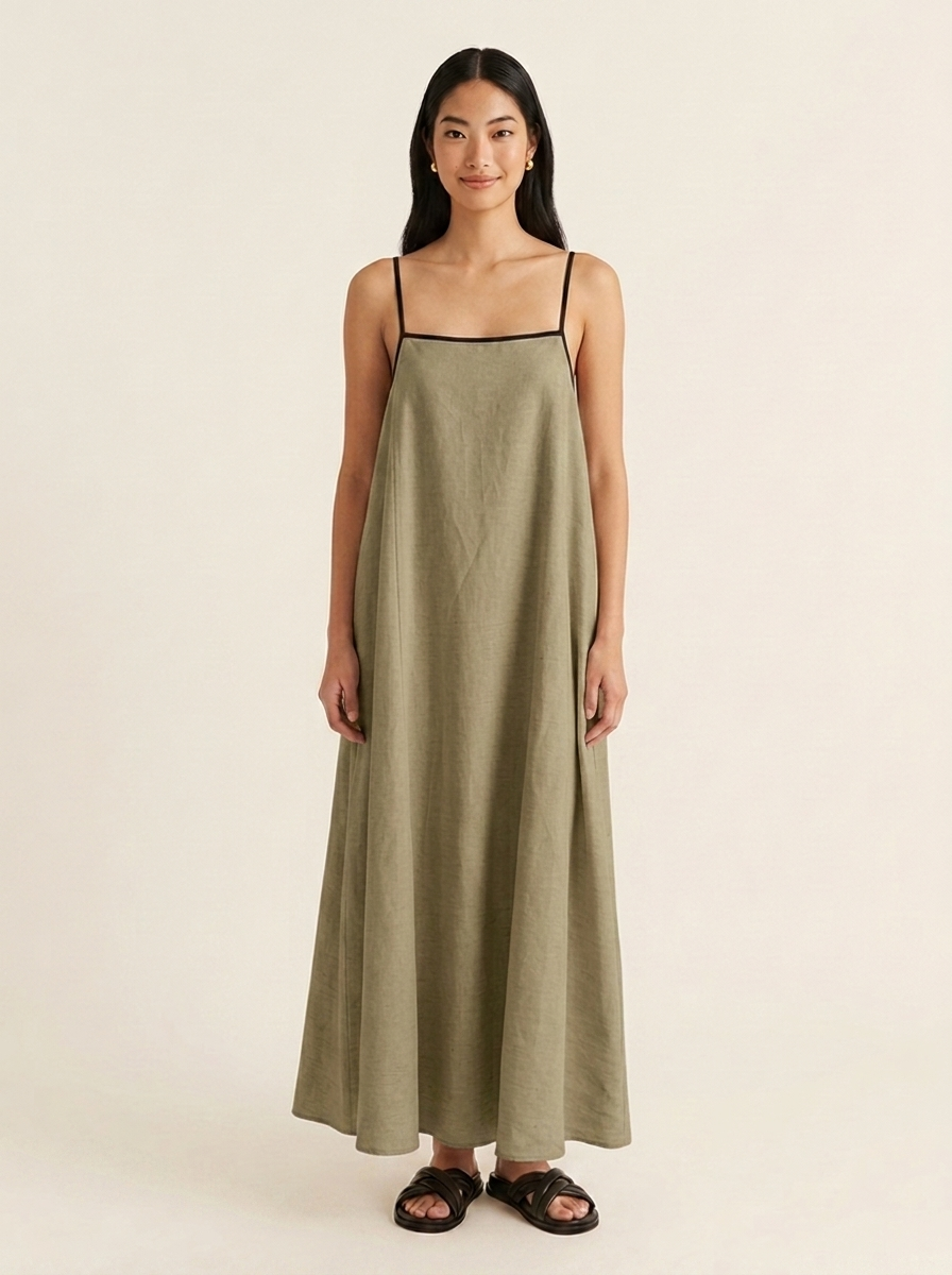 Robe Aurore Kaki