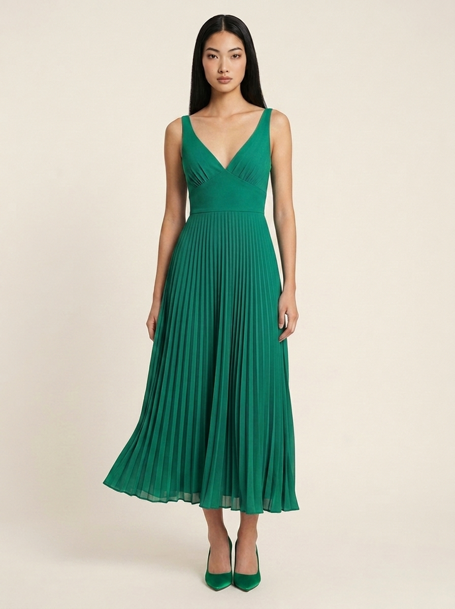 Robe Elise Vert