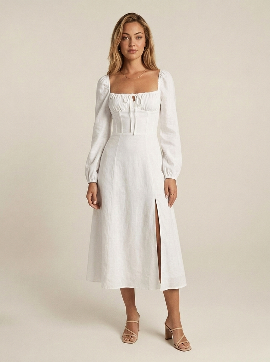 Robe Eloise Blanc