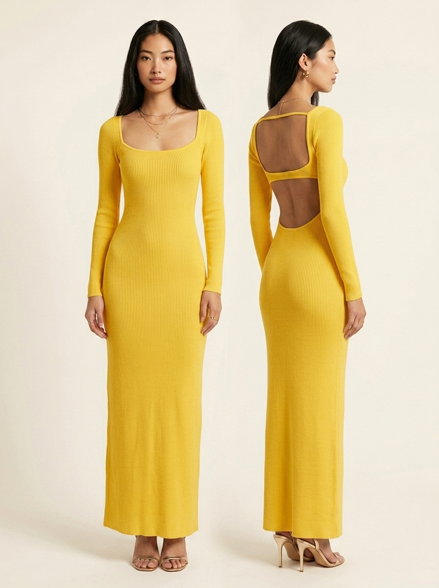 Robe Jeanne Jaune