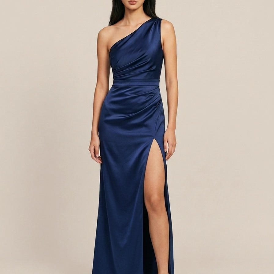 Margaux Dress – Navy blue