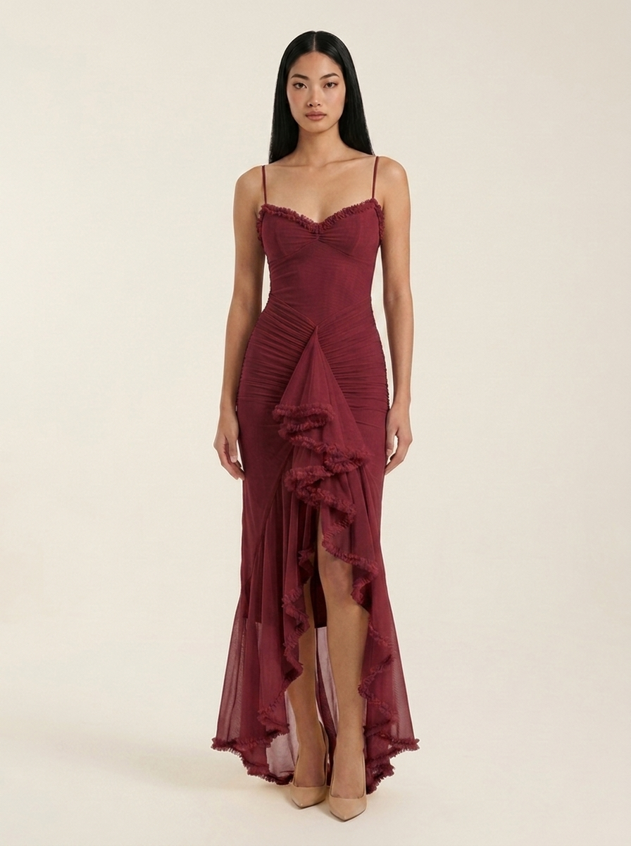 Robe Oceane Bordeaux