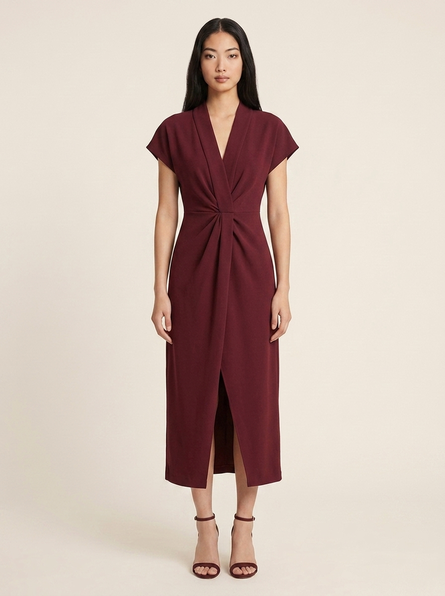 Robe Amandine Bordeaux