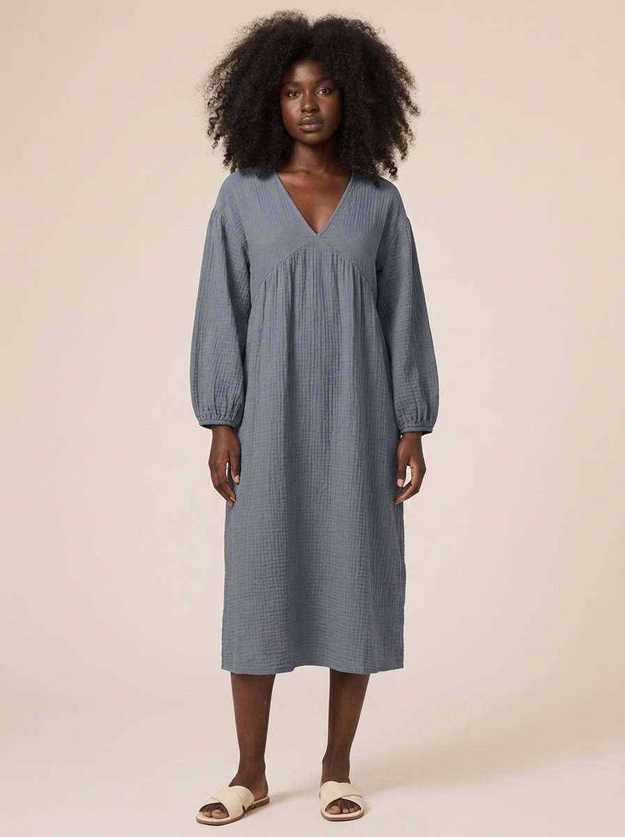 Robe Albane Gris ardoise