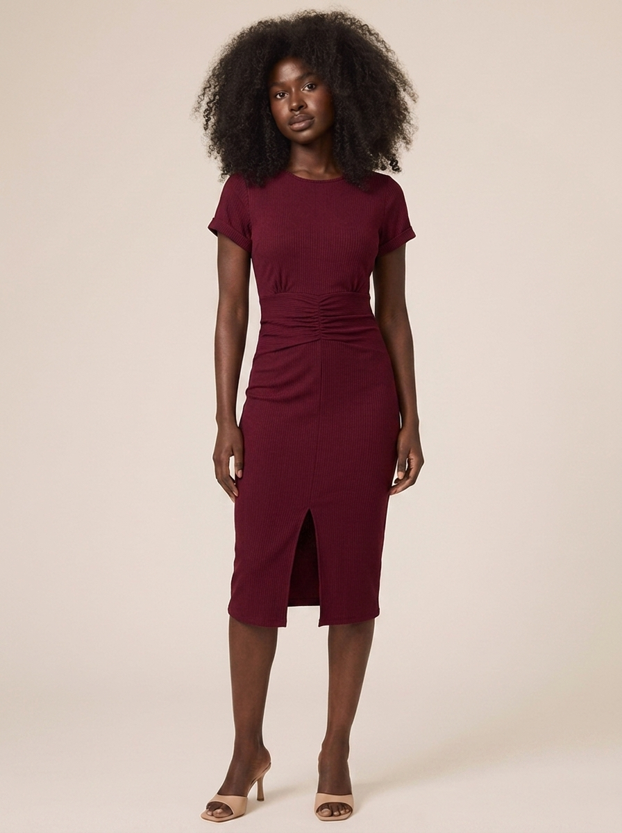 Robe Anouk Bordeaux
