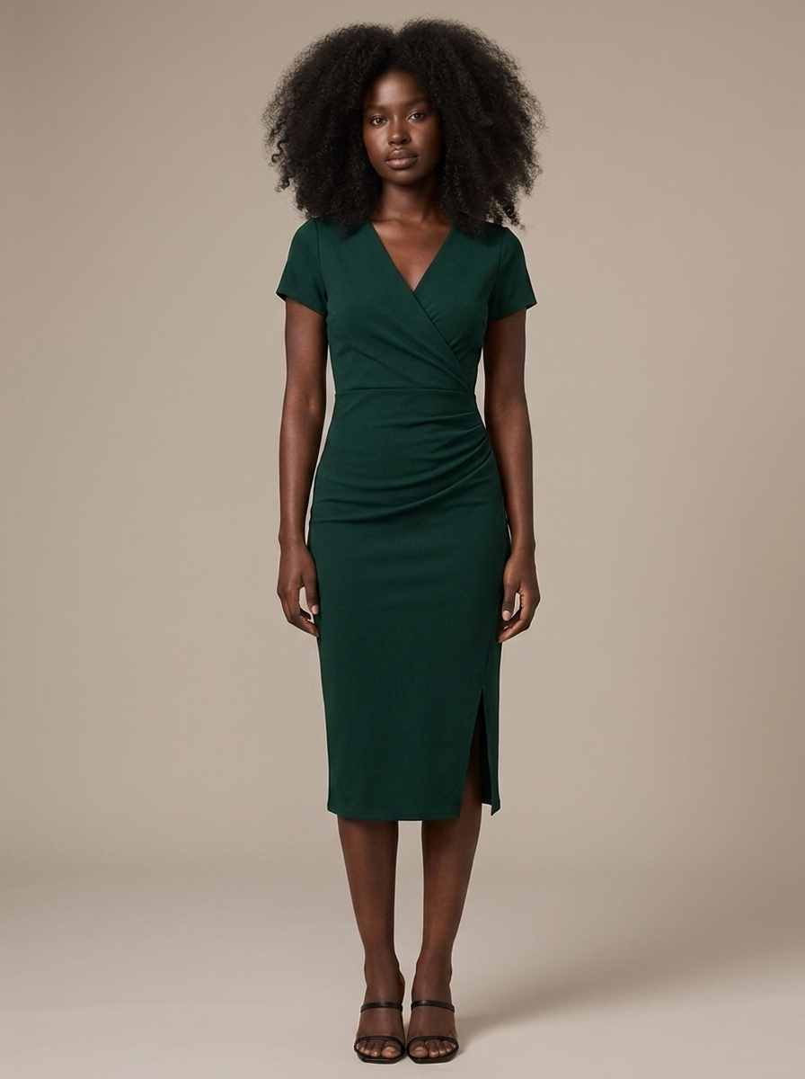 Robe Anouk Vert fonce