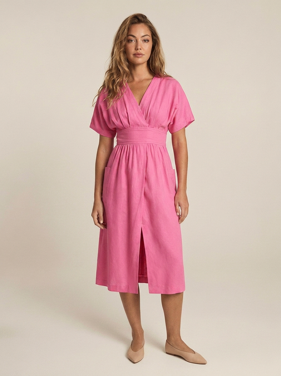 Robe Florence Rose vif