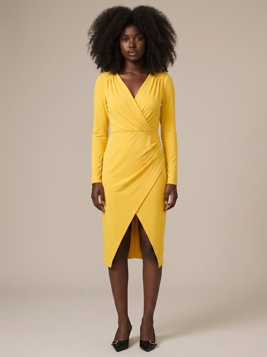 Robe Hortense Jaune