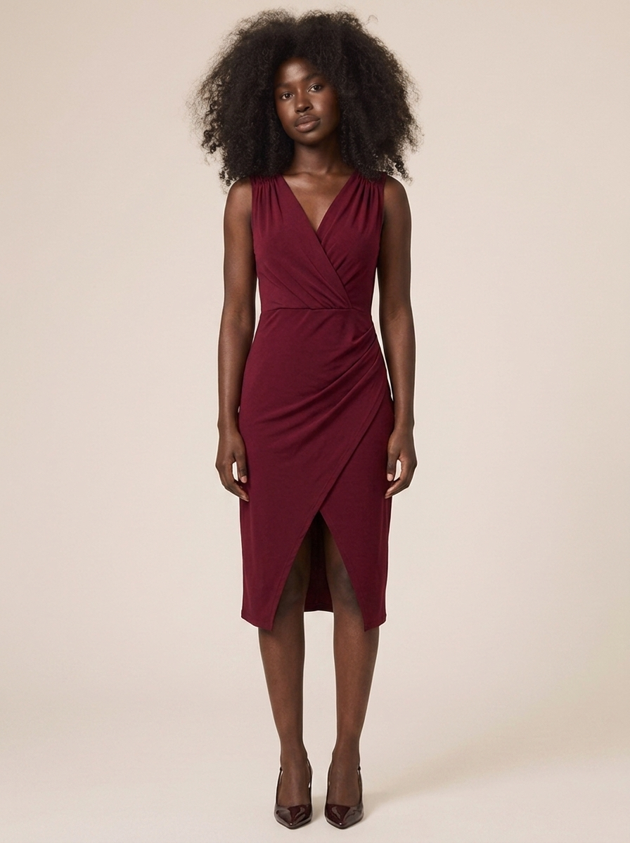 Robe Hortense Bordeaux