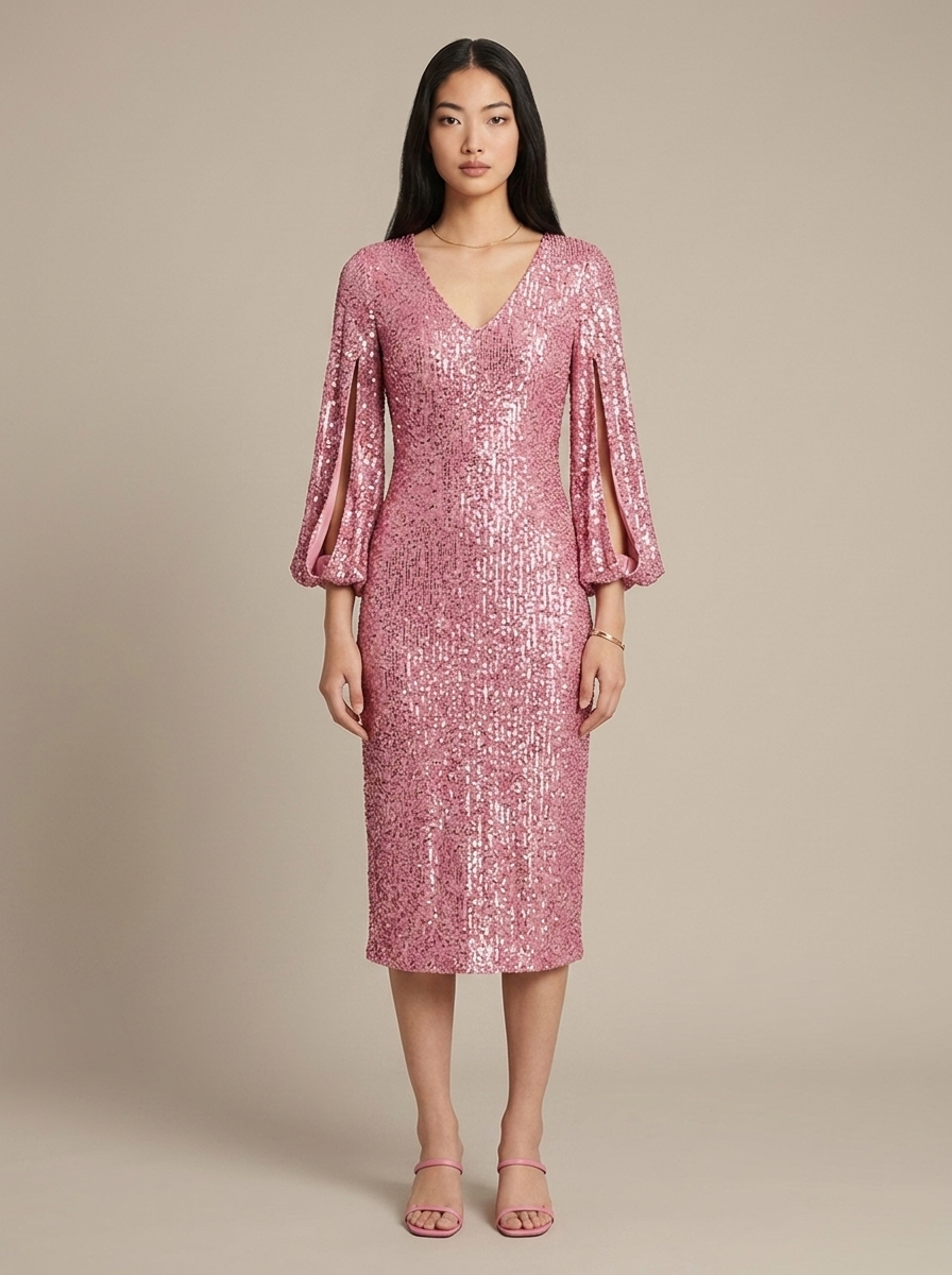 Robe Isaure Rose