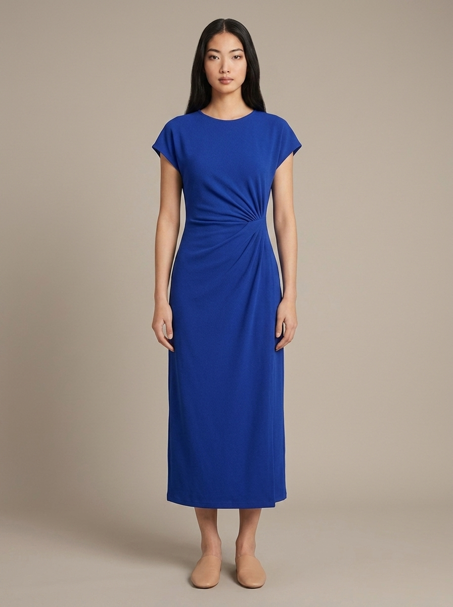 Robe Leonie Bleu roi