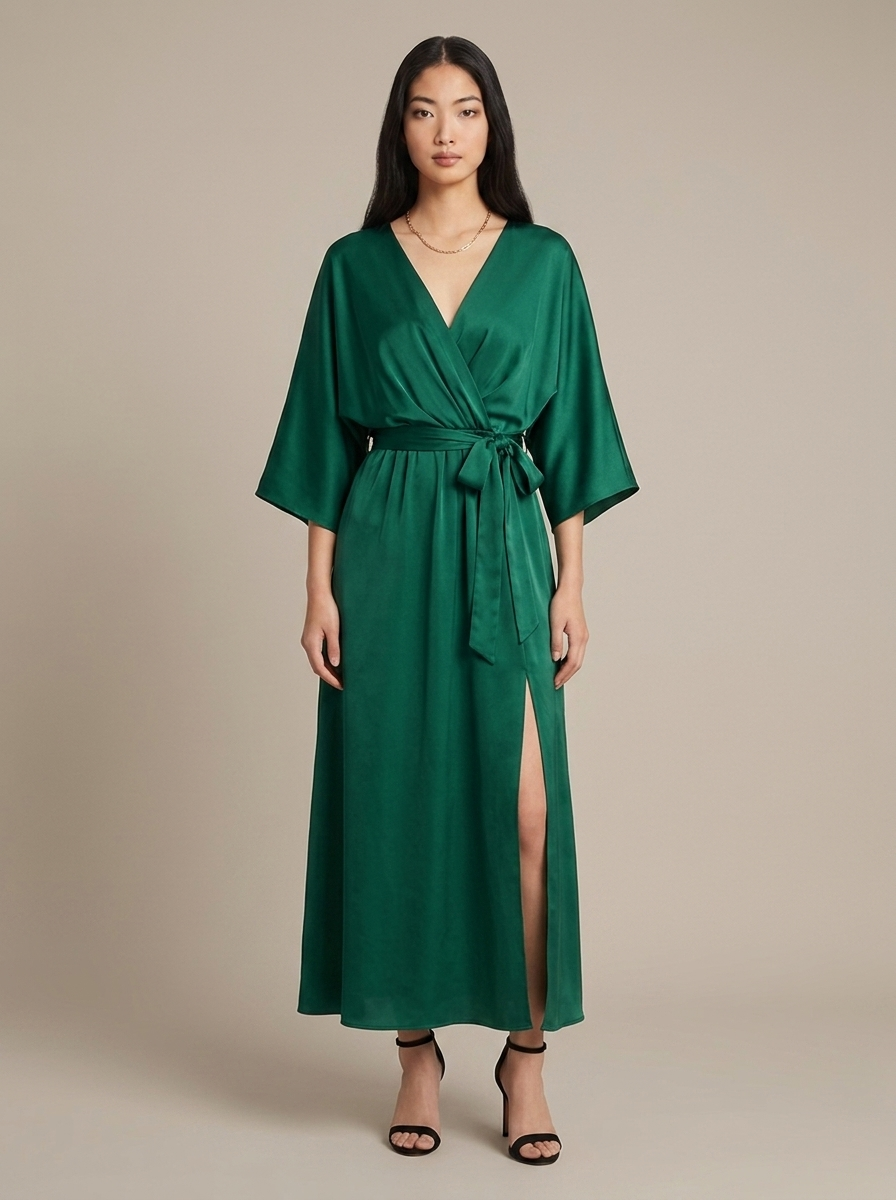 Robe Madeleine Vert