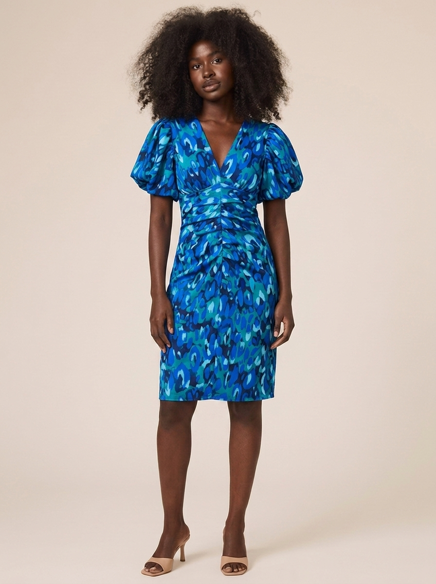 Robe Maud Bleu