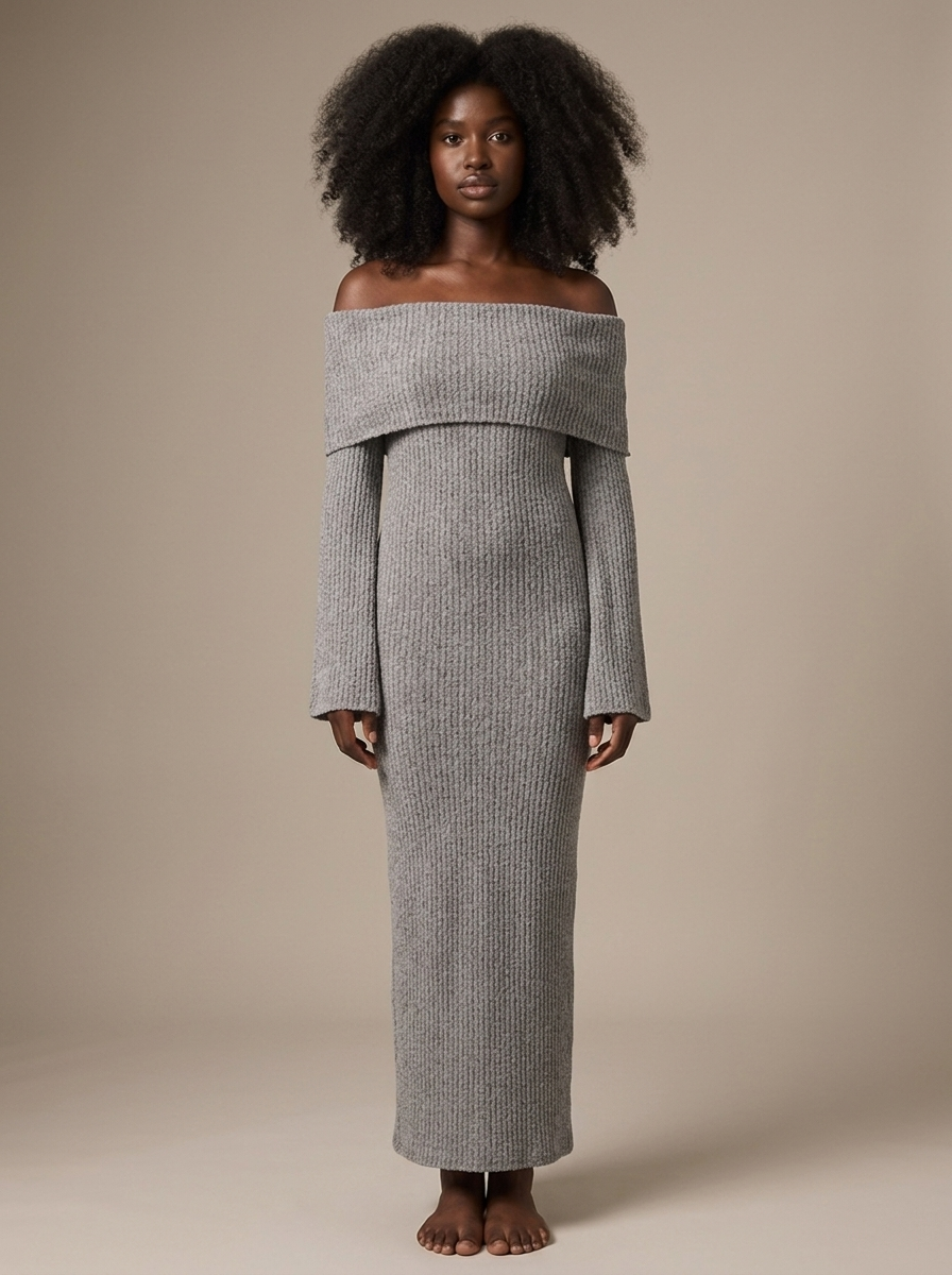 Robe Olympe Gris