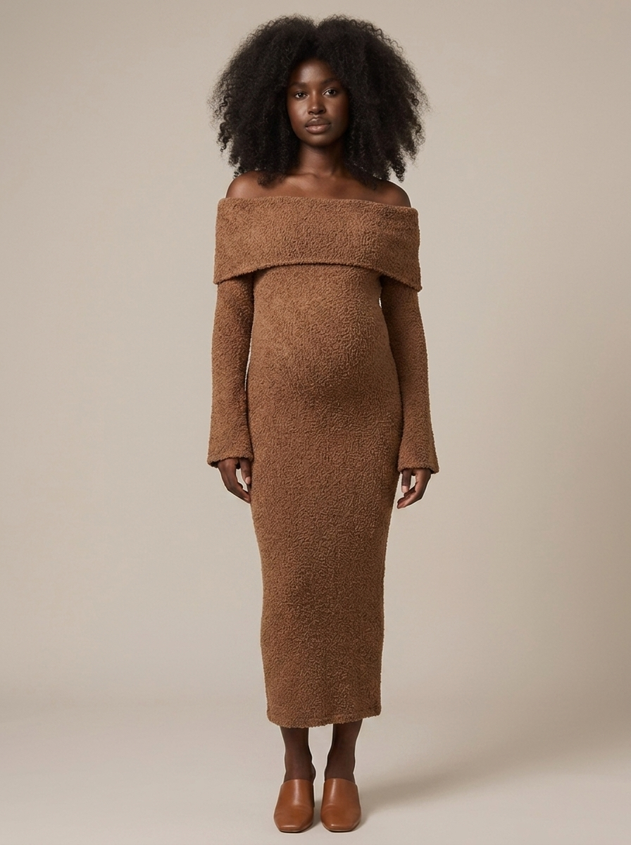 Robe Olympe Marron