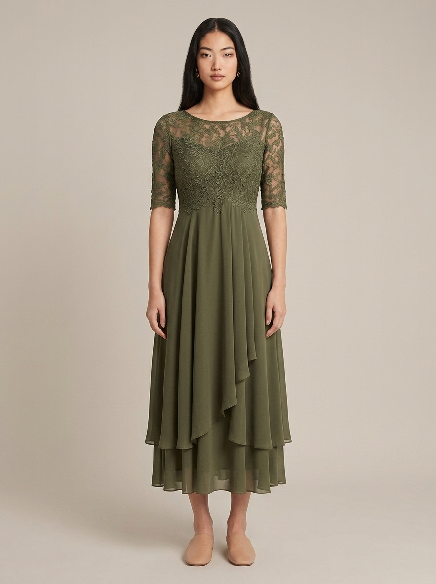 Robe Orianne Vert kaki