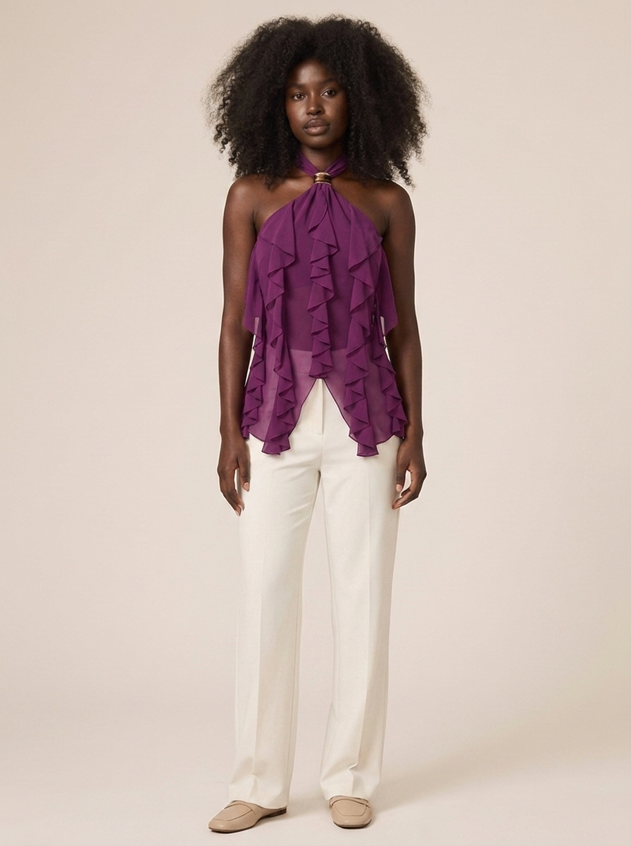 Top Perrine Violet