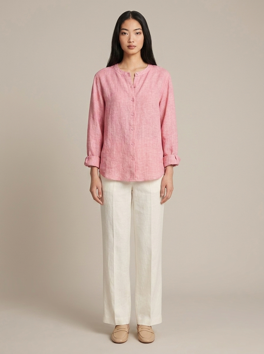 Chemisier Armelle Rose