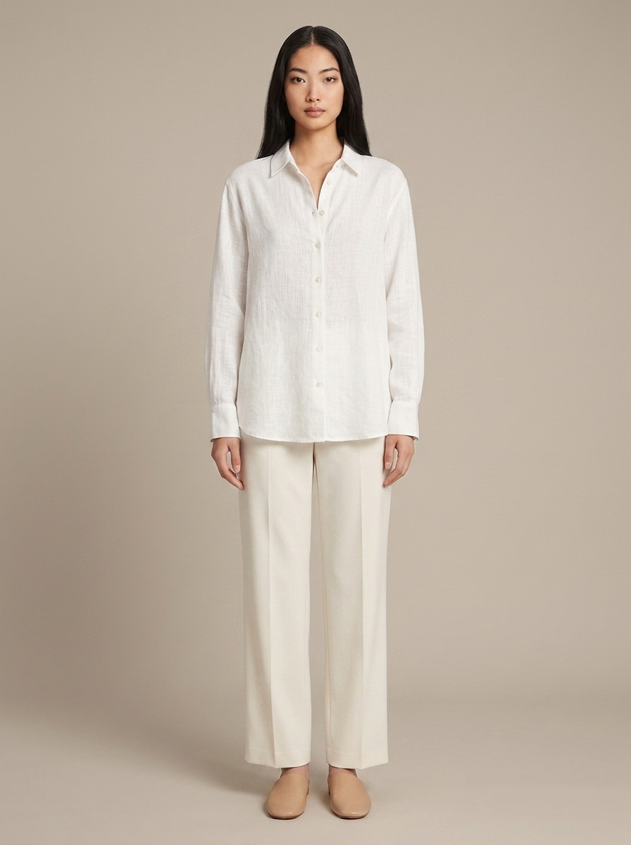 Chemisier Armelle Blanc