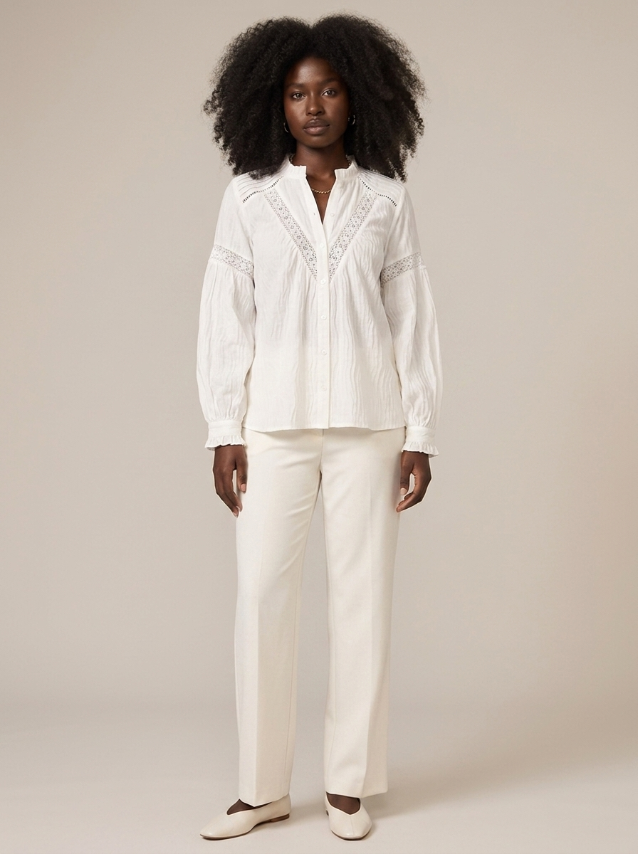 Chemisier Bérénice Blanc