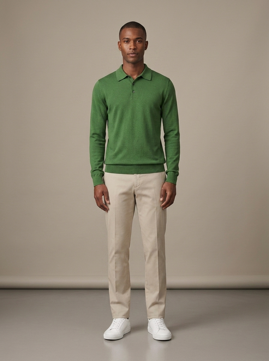 Polo Florent Vert prairie