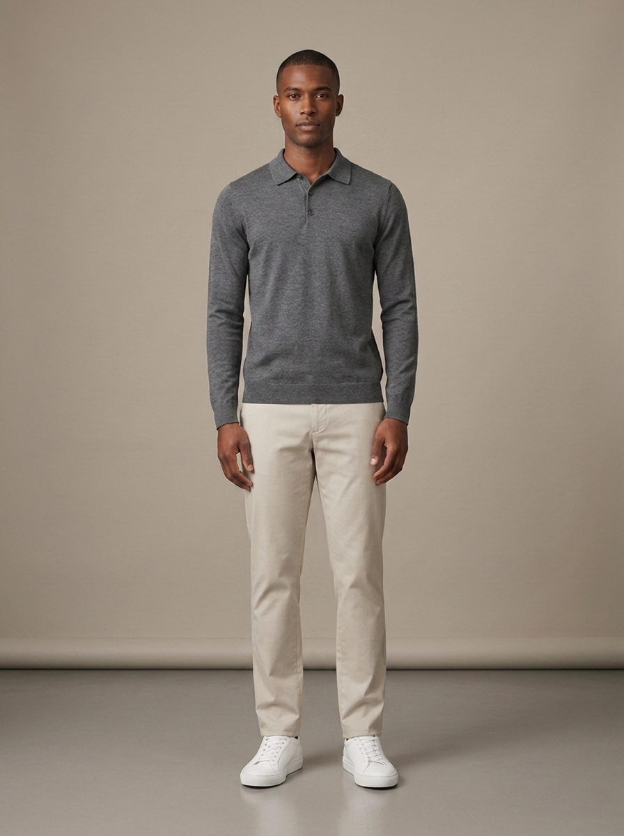 Polo Florent Gris fonce
