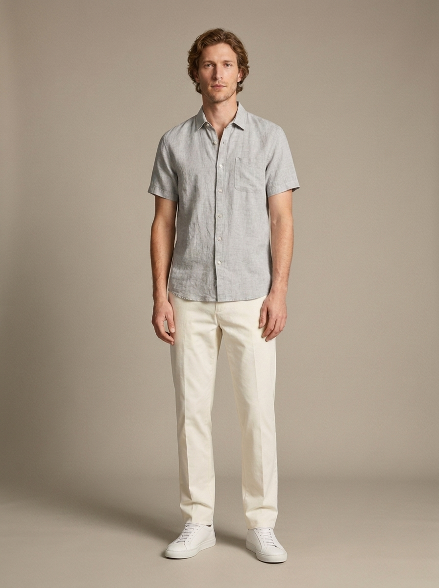 Chemise Arthur - Gris clair