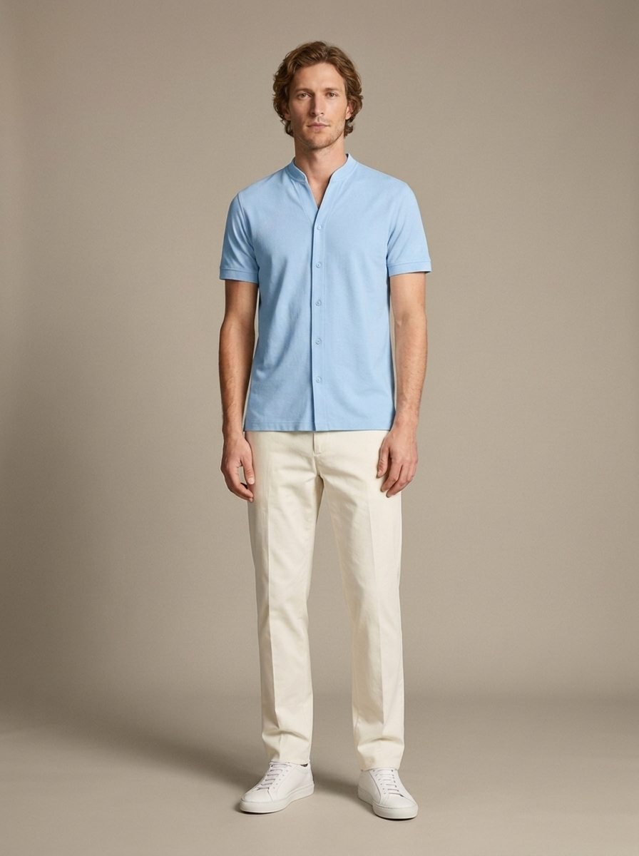 Chemise Basile - Bleu ciel