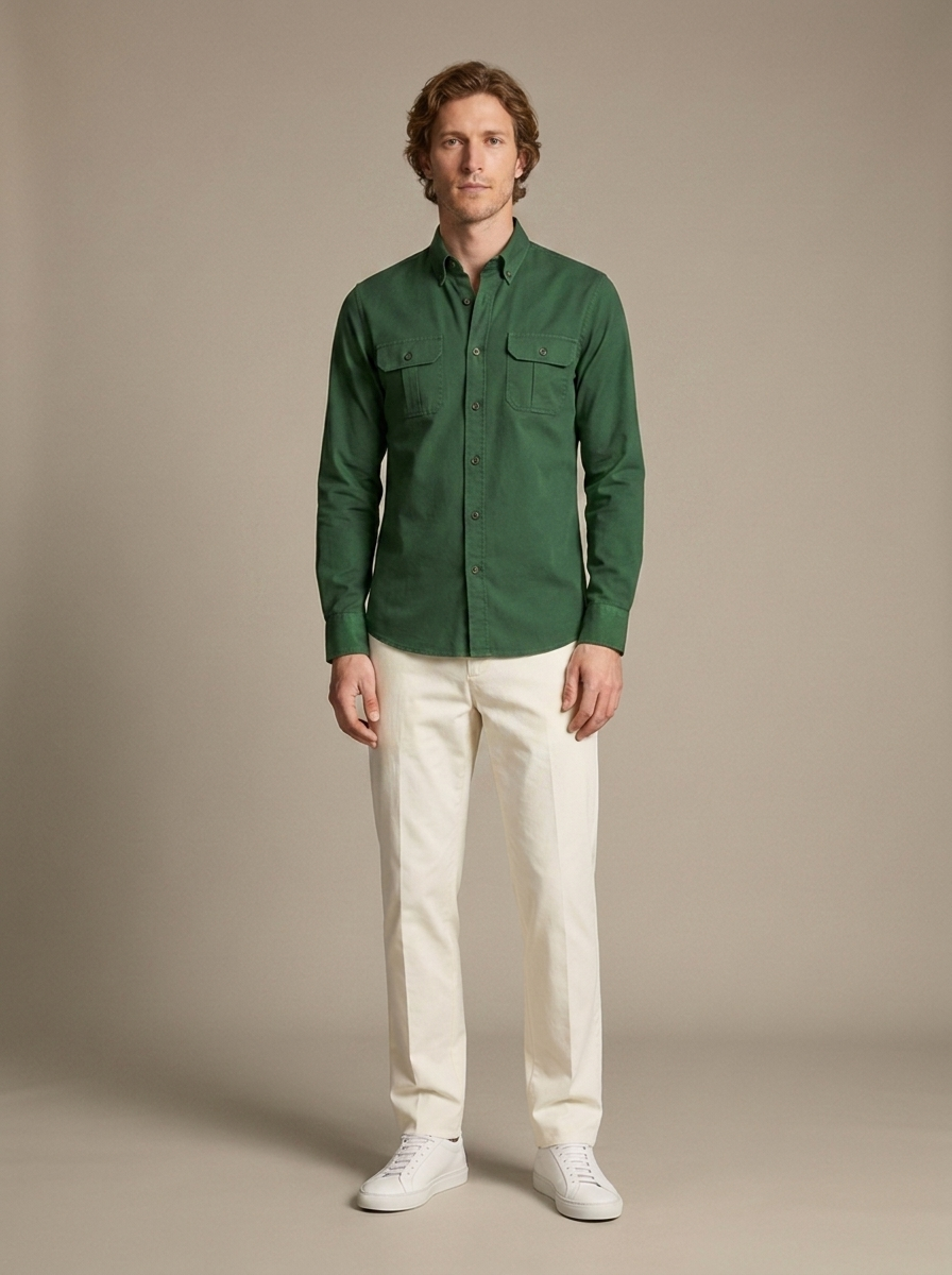 Chemise Emile - Vert