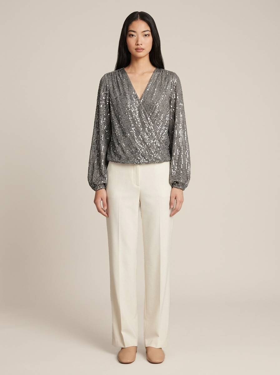 Honorine Blouse – Grey