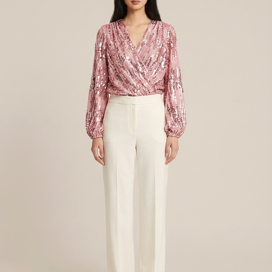 Honorine Blouse – Pink
