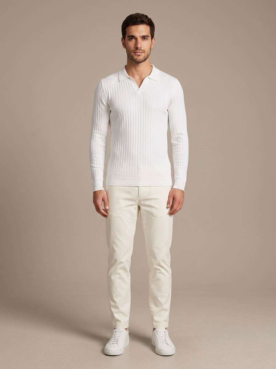 Polo Guillaume - Blanc
