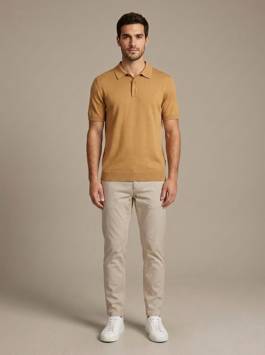 Polo Laurent - Camel dore