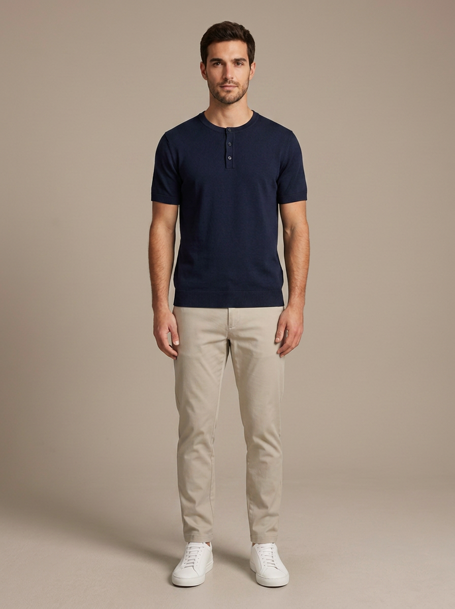 T-shirt Amaury - Bleu marine