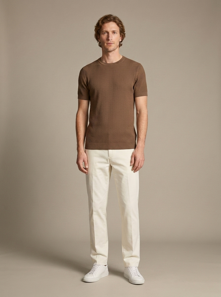 T-shirt Baptiste - Cafe