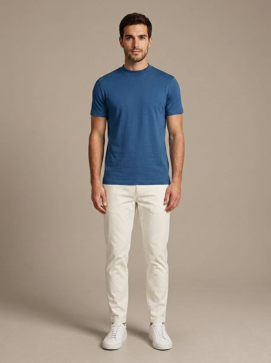 T-shirt Benoit - Bleu
