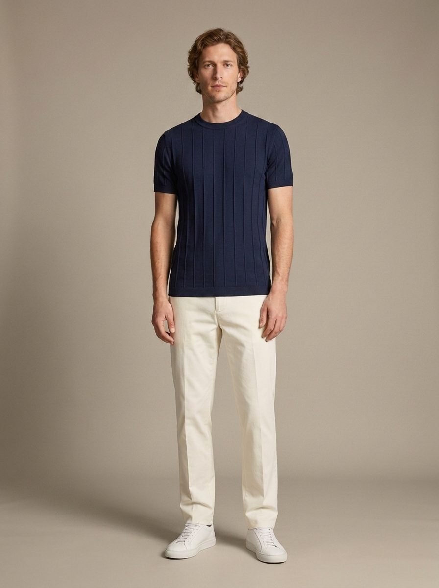 T-shirt Brice - Bleu marine