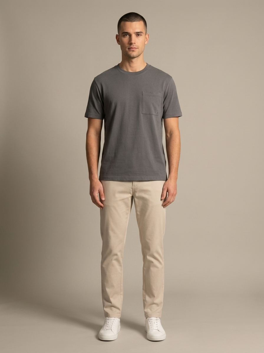 T-shirt Clement - Gris fonce