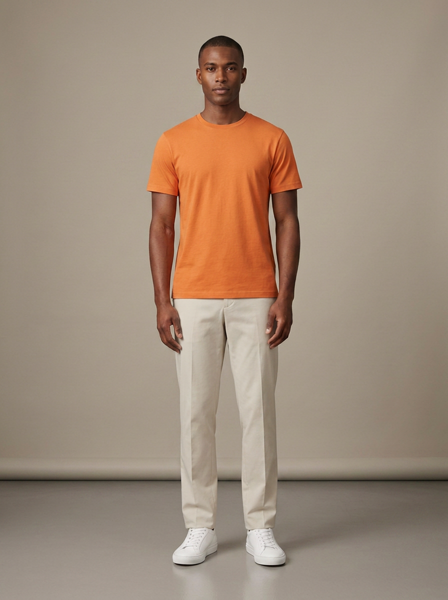 T-shirt Cesar - Orange