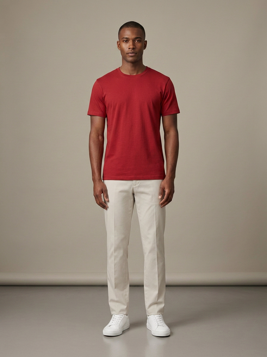 T-shirt Cesar - Rouge