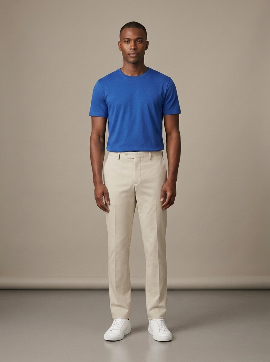 T-shirt Cesar - Bleu roi