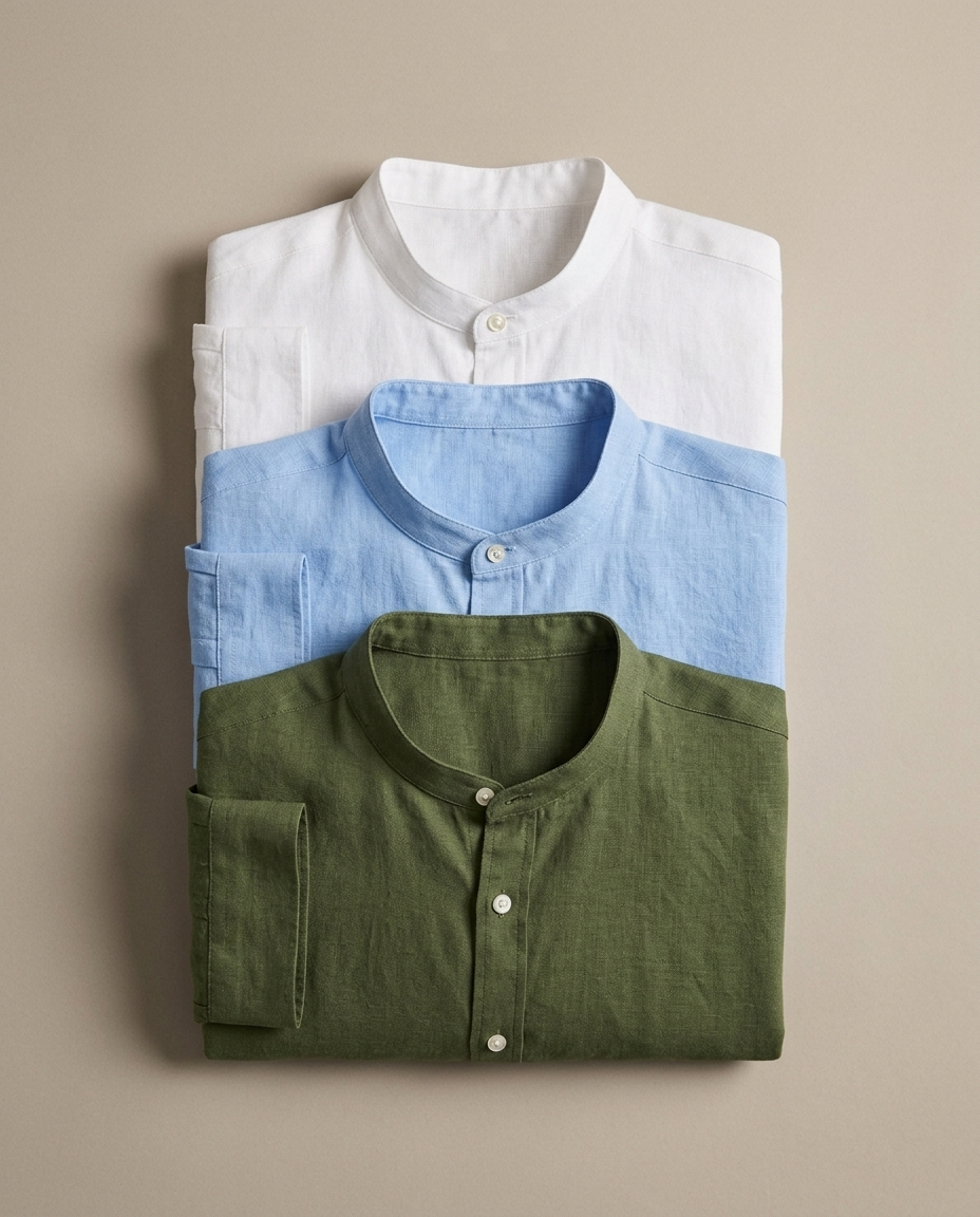 Chemises Homme - trois chemises pliees