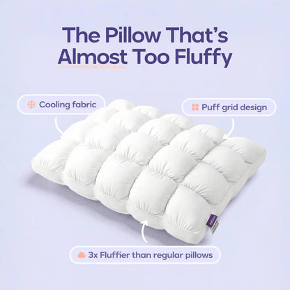 Cloud Pillow plush cloud-like comfort for better sleep