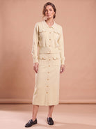 Ensemble Clotilde abricot