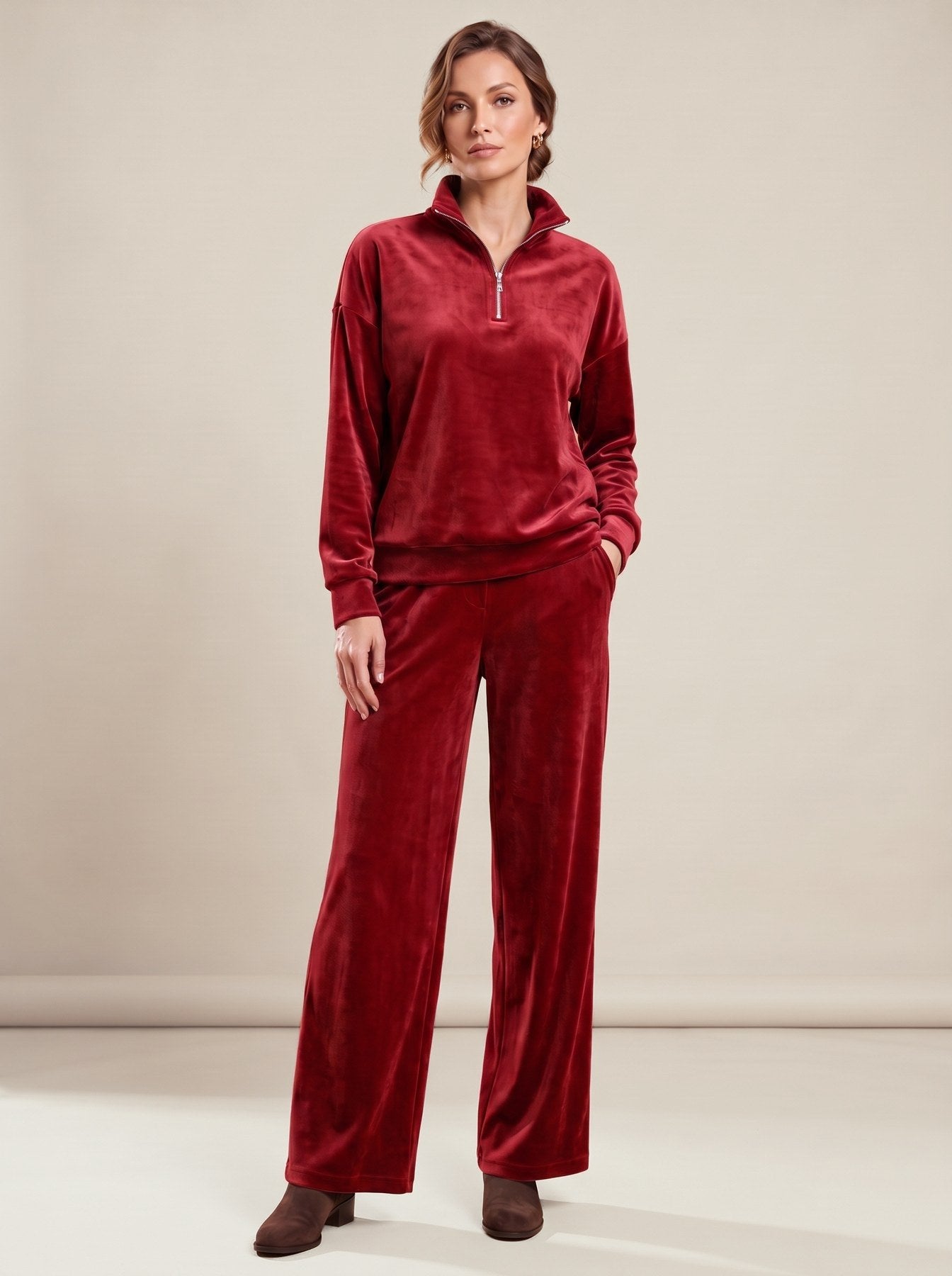 Micheline Set in red