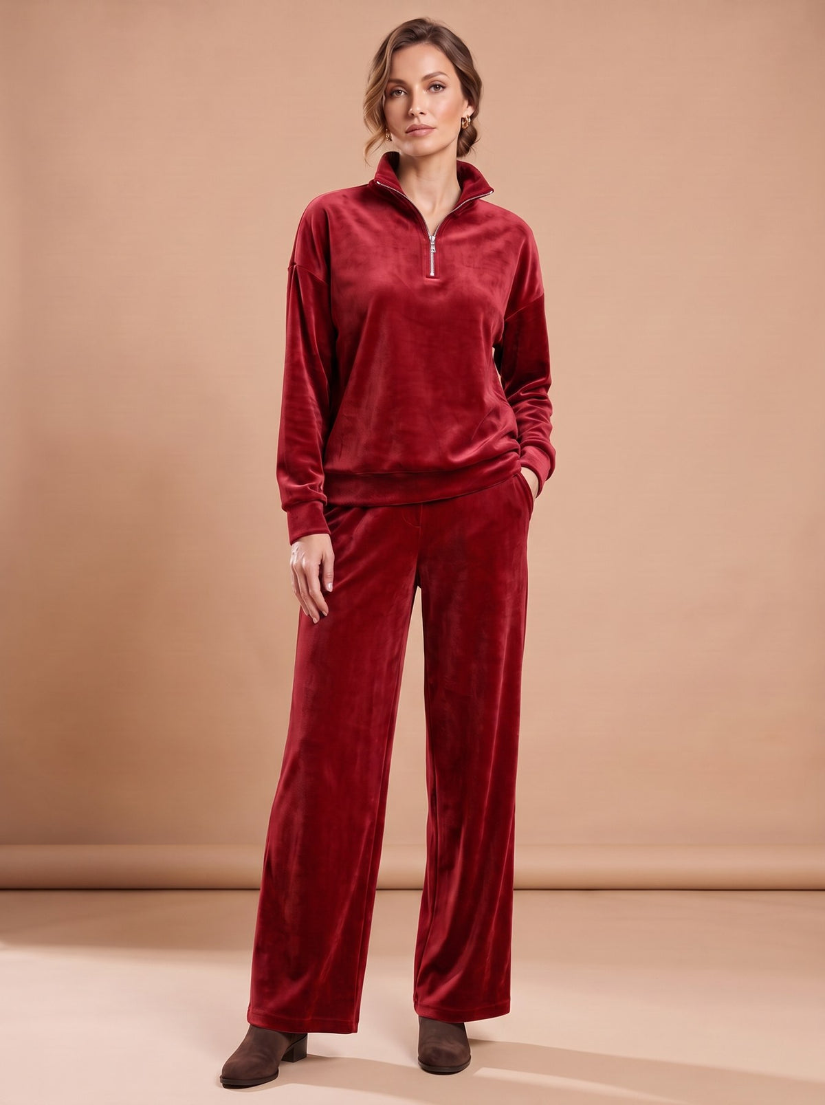 Ensemble Micheline rouge